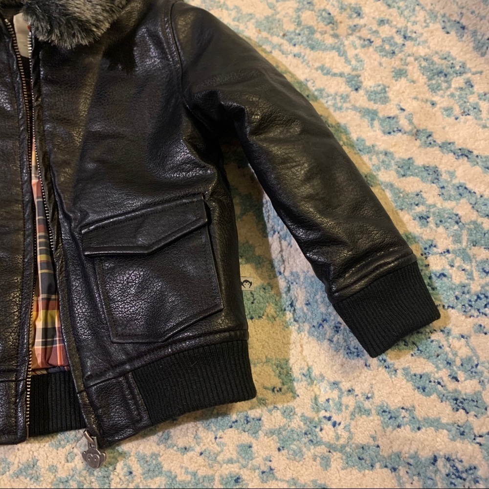 Appaman Leather Jacket - Picture 7 of 9